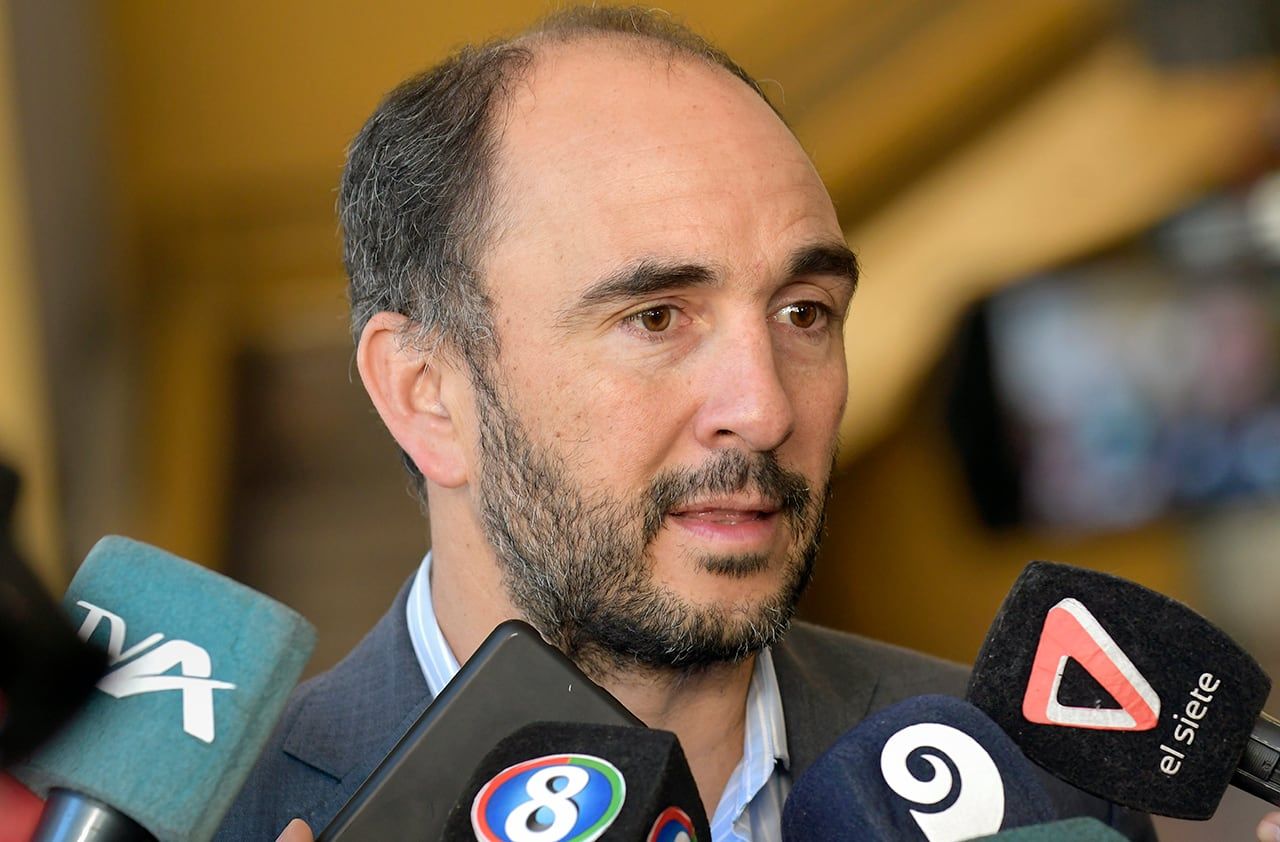 La DGE presentó el primer informe para medir resultados tras la implementación del Plan Estratégico de Alfabetización de la Provincia de Mendoza (PEAM). 
Director General de Escuelas José Thomas 
Foto: Orlando Pelichotti 