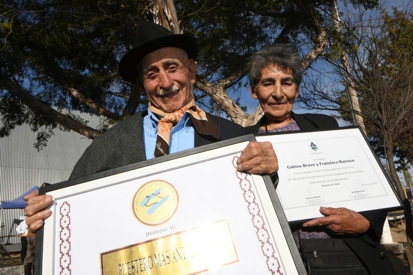 
Gabino Bravo, reconocido como puestero.  | Claudio Gutierrez / Los Andes
   