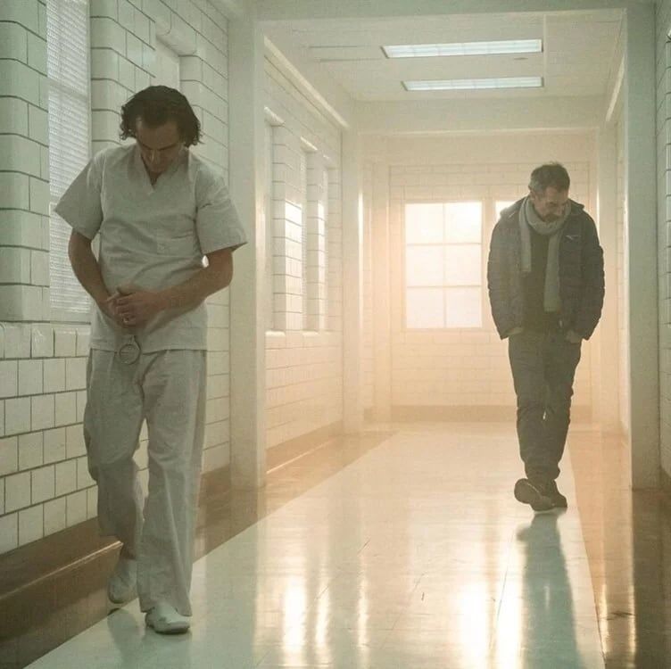 Rodaje en el Hospital Psiquiátrico de Ciudad Gótica