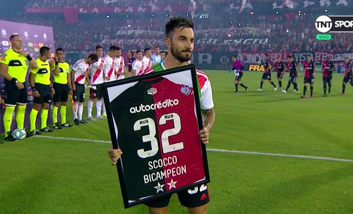 Scocco, ídolo de Newell's pero también del rojiblanco.