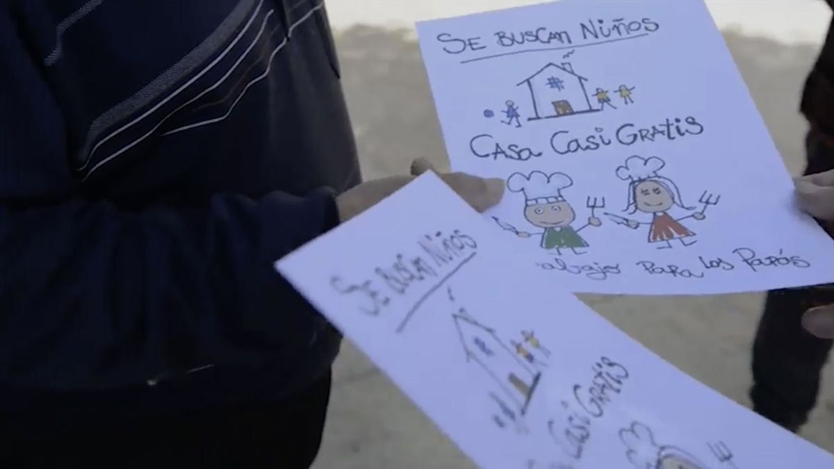 "Se buscan niños", el mensaje y el objetivo de la campaña.