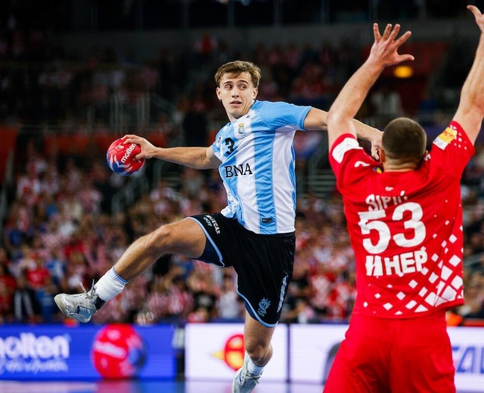 Croacia venció al seleccionado de Argentina, en el ámbito de la 29ª edición de la Copa del Mundo de Handball. en Zagreb, Croacia, 17.01.2025, Mandatory Credit © Anze Malovrh / kolektiff