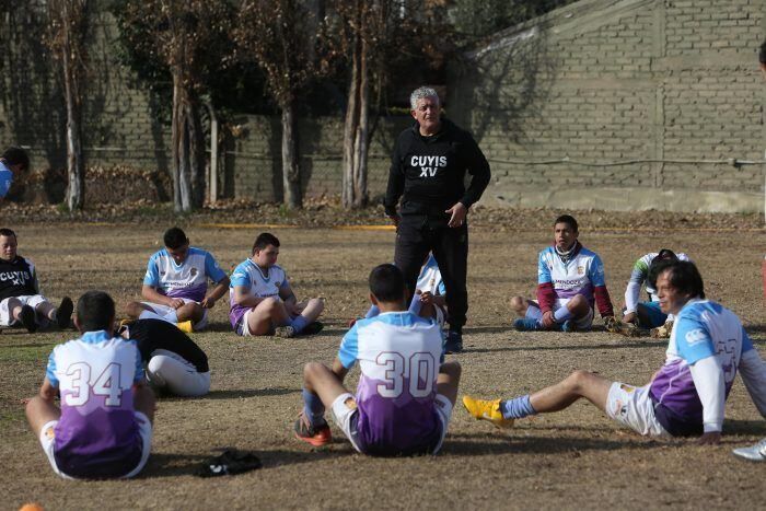 Los Cuyis, un destacable proyecto que contiene a personas con discapacidad por medio de la práctica del rugby.