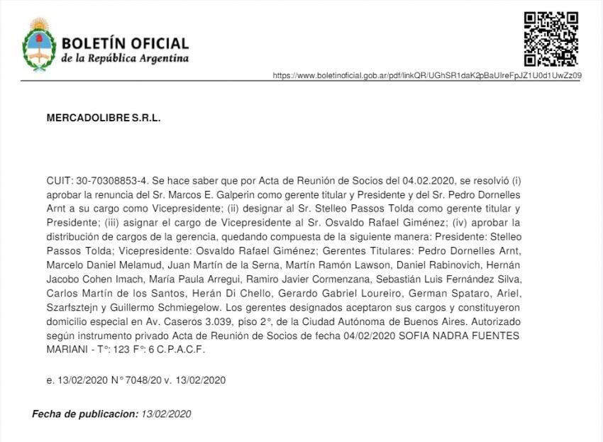 Presidencia de La Nación