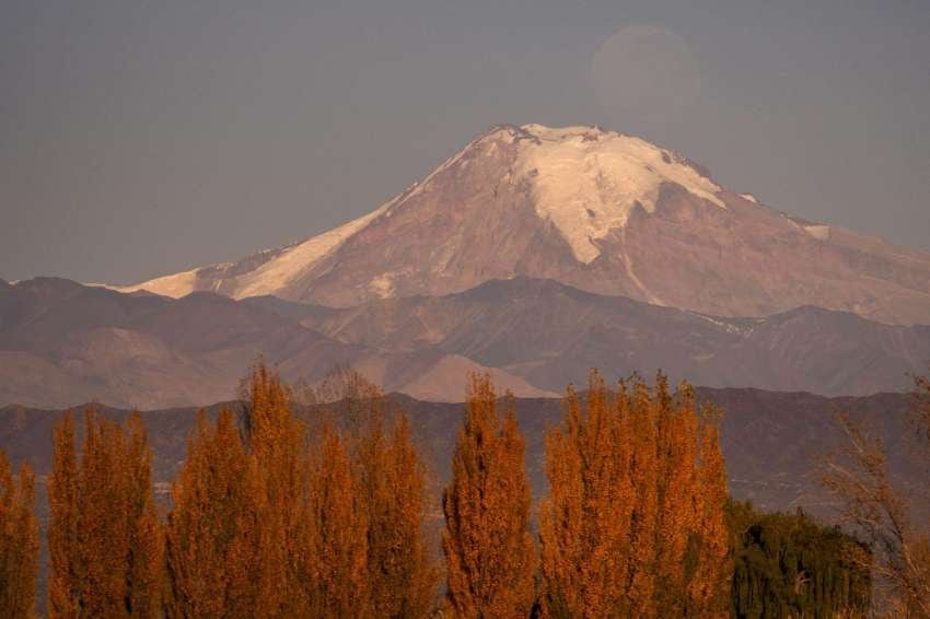 La belleza del Volcán Tupungato | Foto: Ignacio Blanco / Los Andes