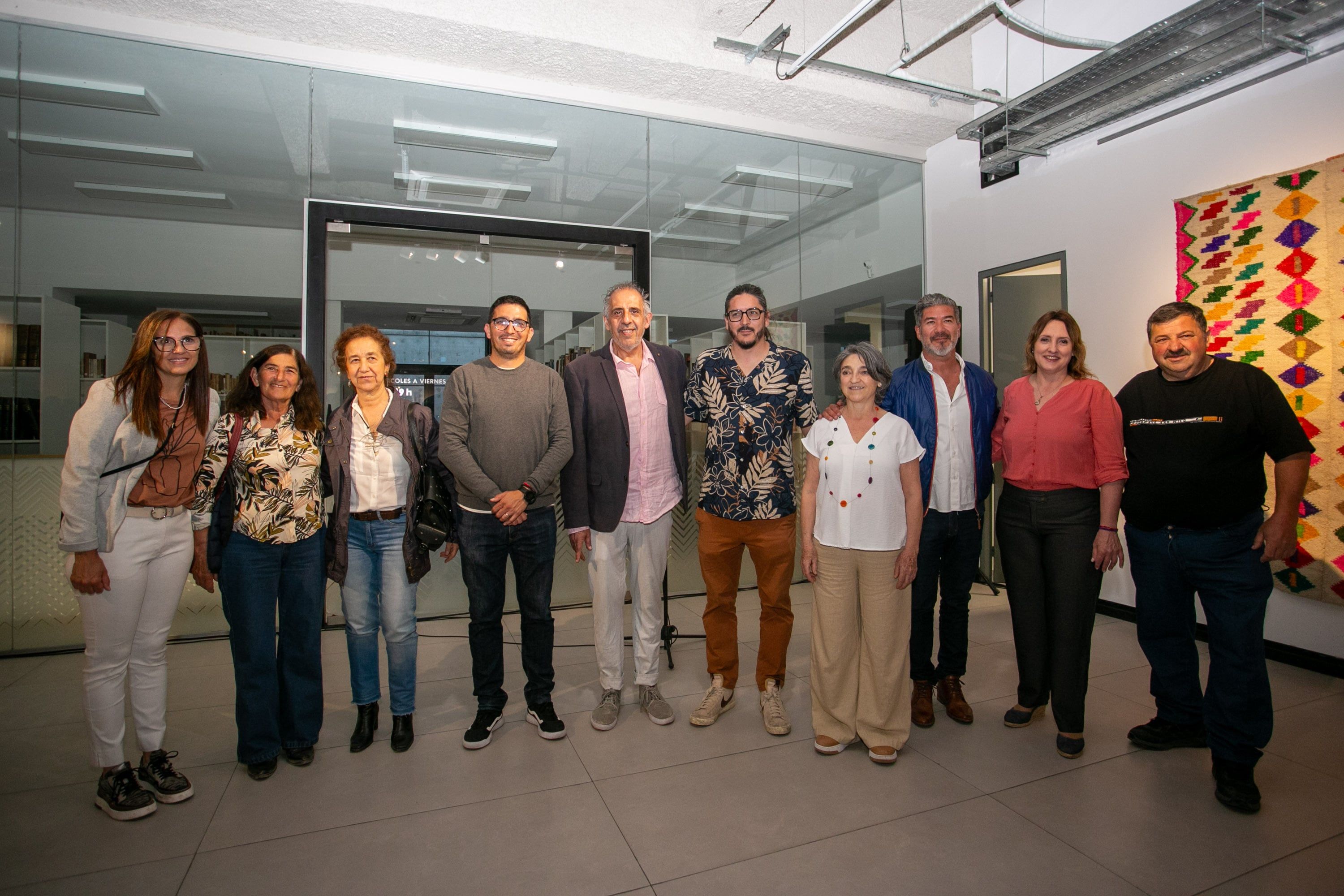 Más de 400 personas asistieron a la apertura de tres grandes muestras