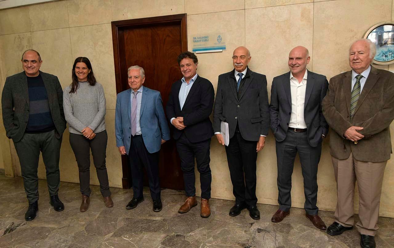 Los jueces de Suprema Corte de Justicia de Mendoza, Mario Adaro, Teresa Day, Julio Gómez, Omar Palermo , José Valerio, Dalmiro Garay y Pedro Llorente