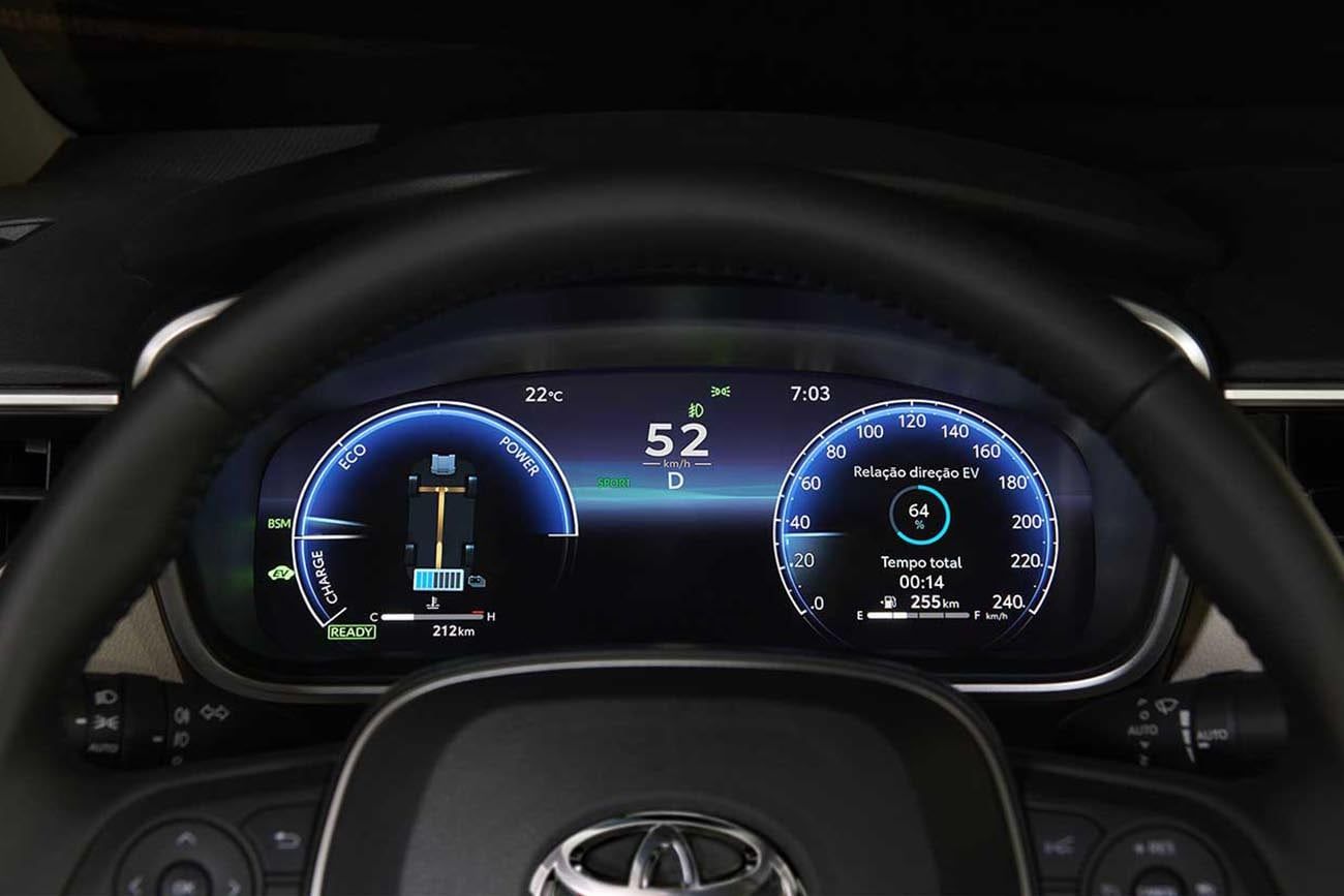 Las versiones SEG incorporan un nuevo tablero completamente digital de información múltiple de 12,3".