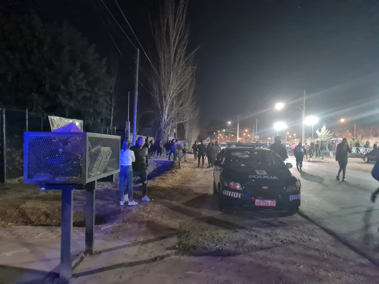 Una fiesta desactivada en el Gran Mendoza. Gentileza Ministerio de Seguridad.