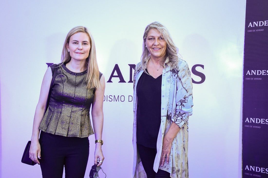 Aniversario 138 años de Diario Los Andes.Valeria García y Sara Ramírez