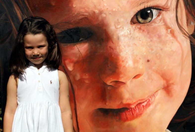 
Su obra. Aise realiza increíbles retratos hiperrealistas. | Gentileza / Florencia Aise
   