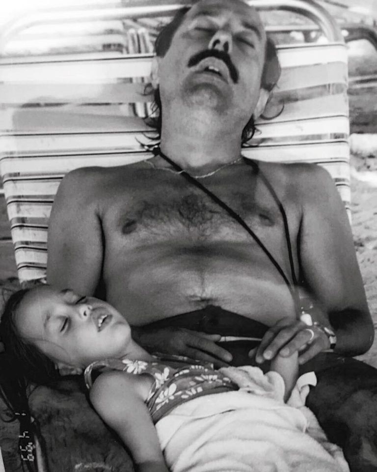 La foto retro de Guillermo Francella y Yoyi (Foto: Instagram/ @yoyifrancella)