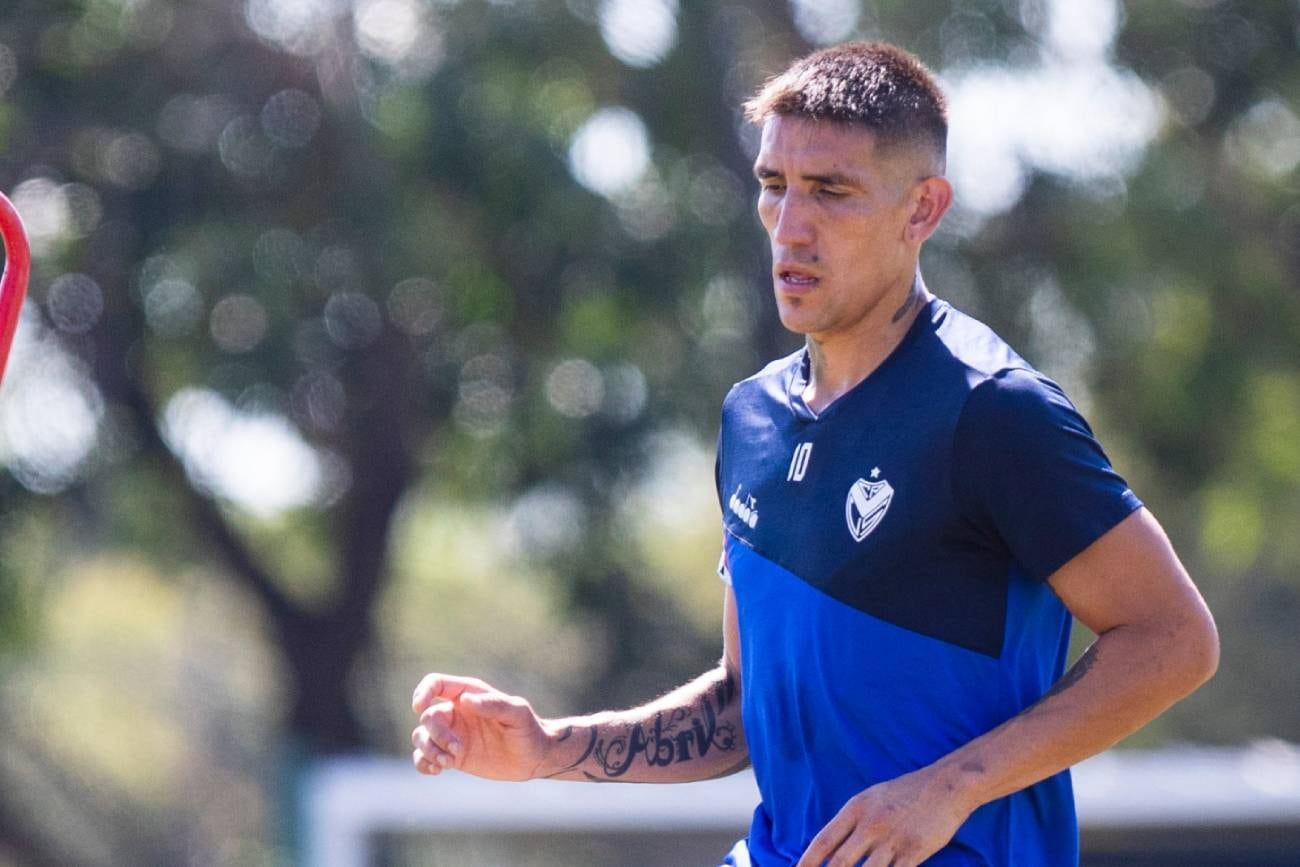 Ricardo Centurión en Vélez (Prensa Vélez)