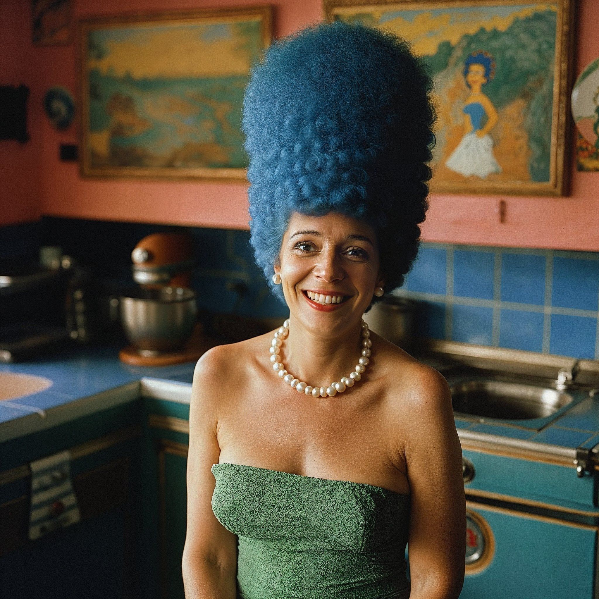 Así se vería Marge Simpson