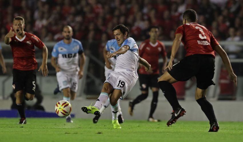 
    Orgullo provincial. Neri, en el partido contra Independiente. - Los Andes
   