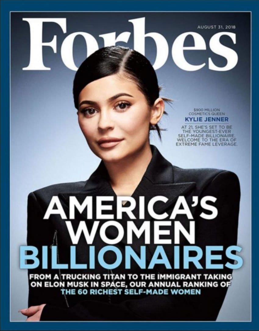 Forbes la había publicado en su tapa como una de las mujer millonarias de EEUU