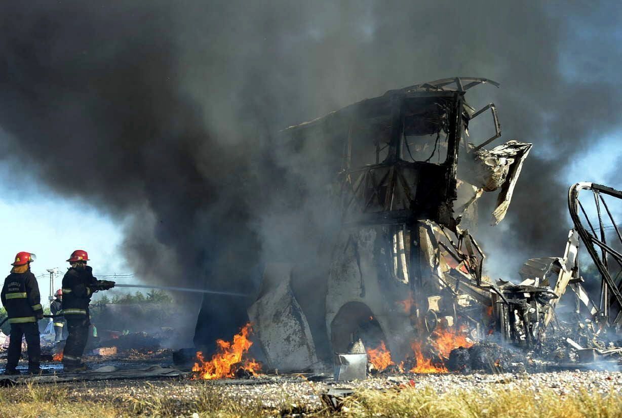 Tragedia de la ruta 7 en 2014 con un camionero brasileño ebrio