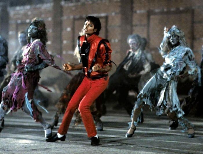 Coreo inolvidable. Un elenco de “terror”, con Michael Jackson al frente, llevó a escena la coreografía de Michael Peters.