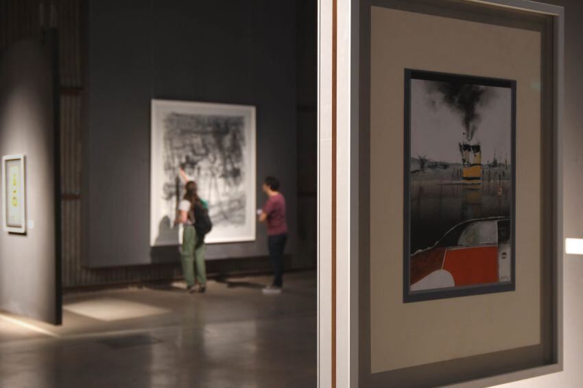 Poéticas. La belleza de esta muestra se despliega con un montaje impecable en el espacio. | Marcelo Rolland / Los Andes