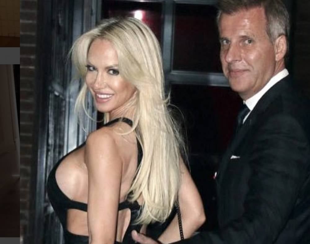 Luciana Salazar y Martín Redrado cuando eran novios.