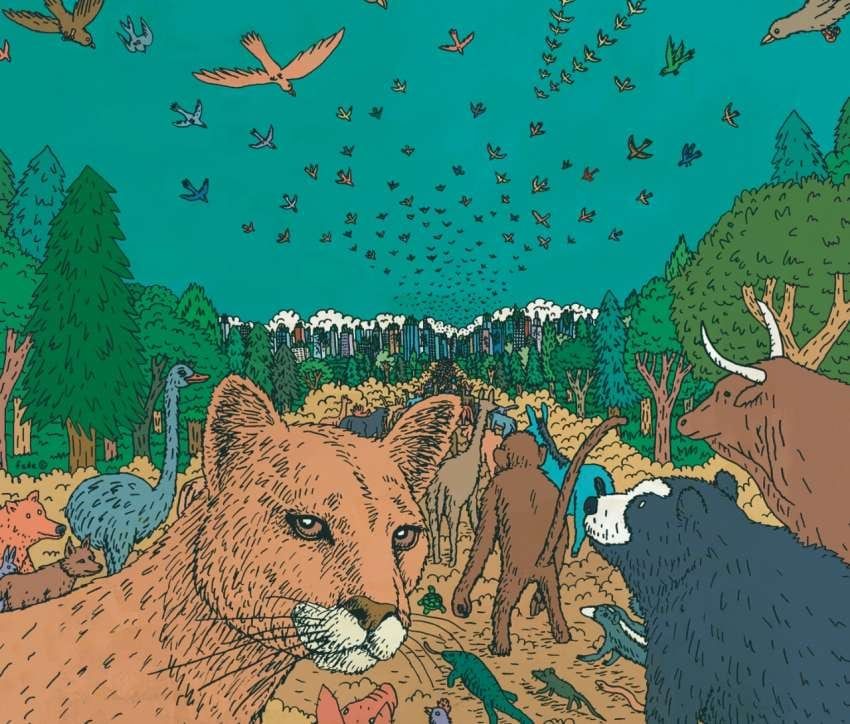 Contratapa del disco “La Nostalgia Soundsystem” de la banda Mi Amigo Invencible.