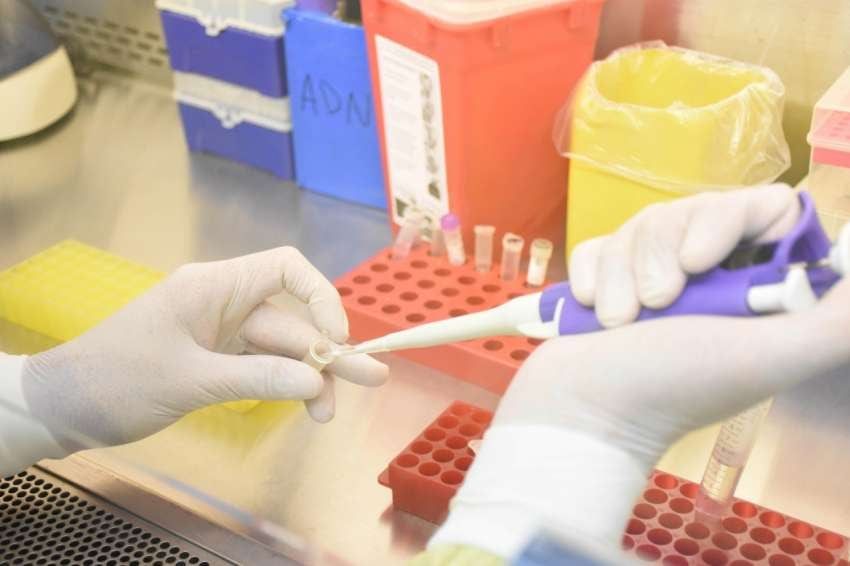 El Laboratorio de Salud Pública funciona en el predio del hospital Lencinas. / Foto: Mariana Villa / Los Andes
 