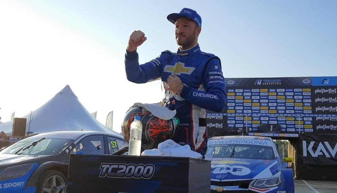 Agustín Canapino, dueño del Sprint del TC2000 en Bahía Blanca