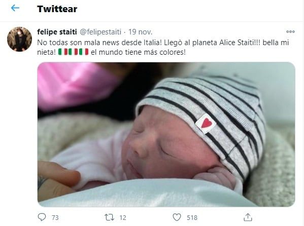 Felipe Staiti en redes