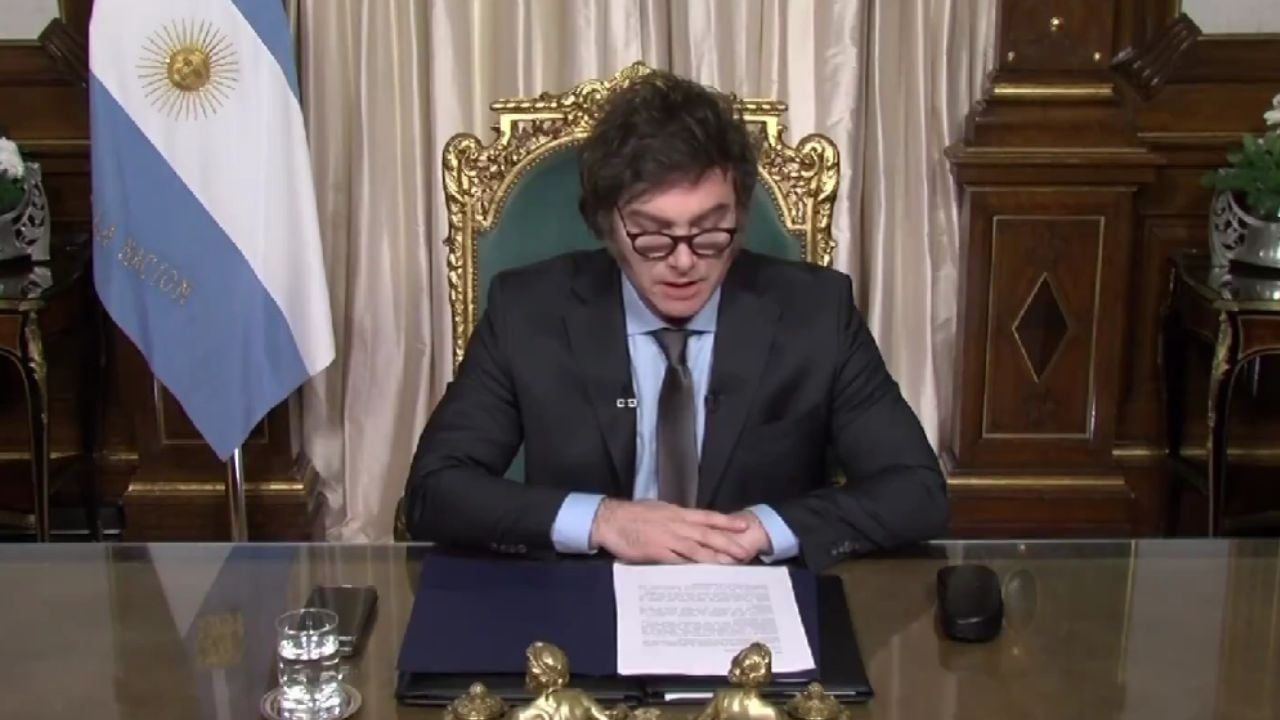 Milei defendió las medidas del DNU y pidió por la aprobación de la “ley ómnibus”