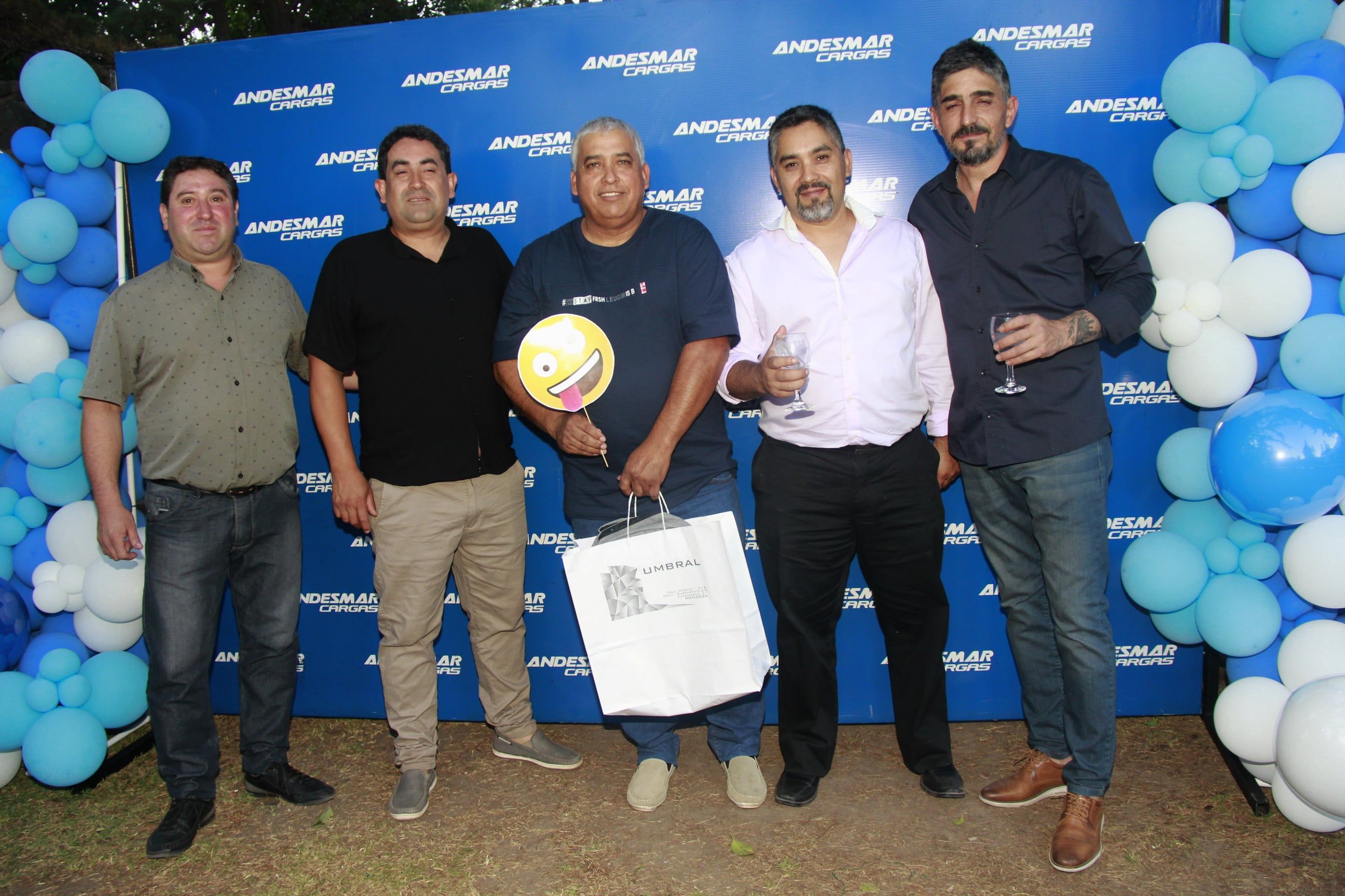 Jorge Fiorenza, Diego Ortega, Daniel Fuentes, Dante Sepúlveda y Pablo Farina.