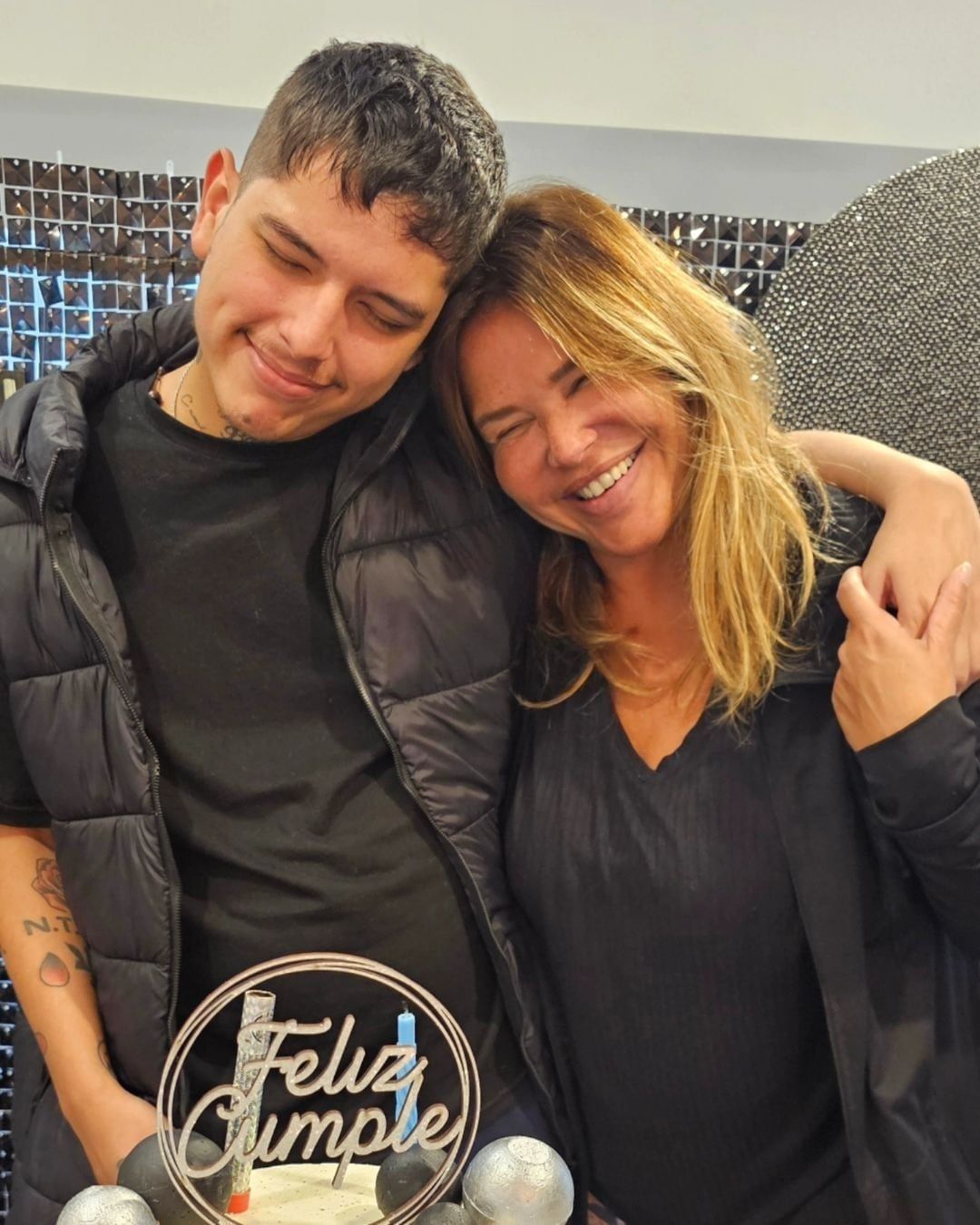 Gonzalo “Chino” Agostini, el hijo de Nazarena Vélez y Daniel Agostini. Gentileza Instagram.