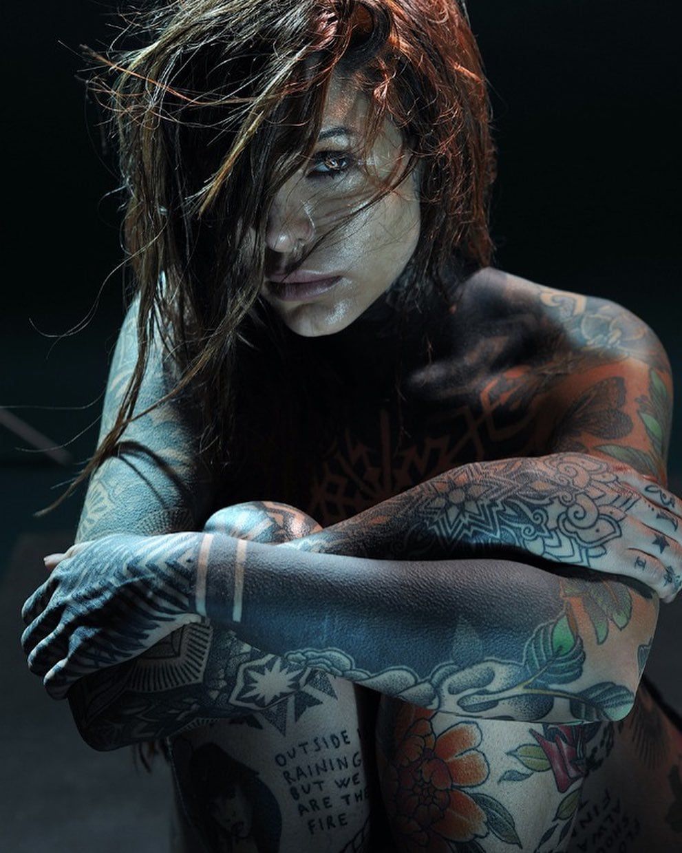 Cande Tinelli enamoró con sus fotos artísticas.