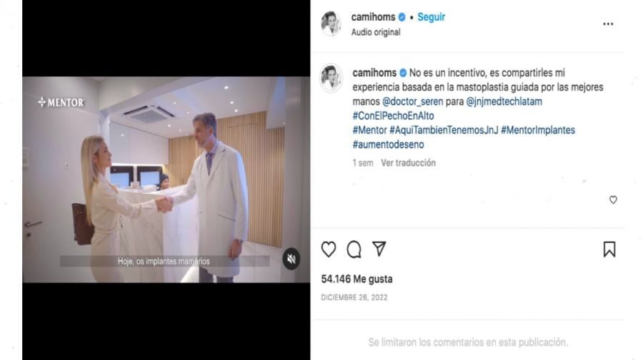 Nai Awada atacó en redes sociales a Camila Homs