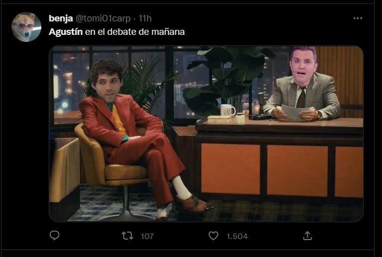 los memes tras la salida de Agustín
