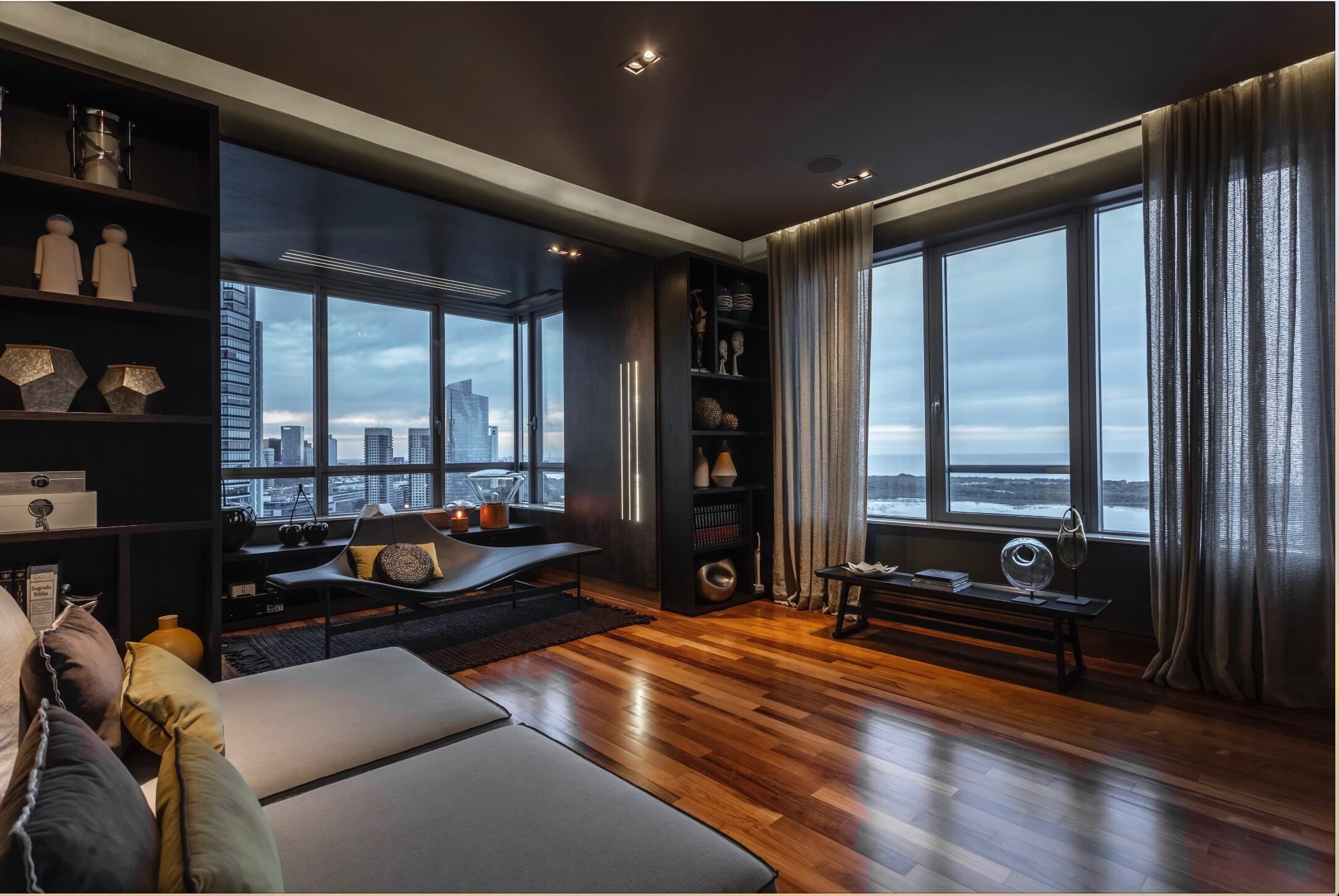 Departamento El Faro - Puerto Madero (Estudio Viviana Melamed).

