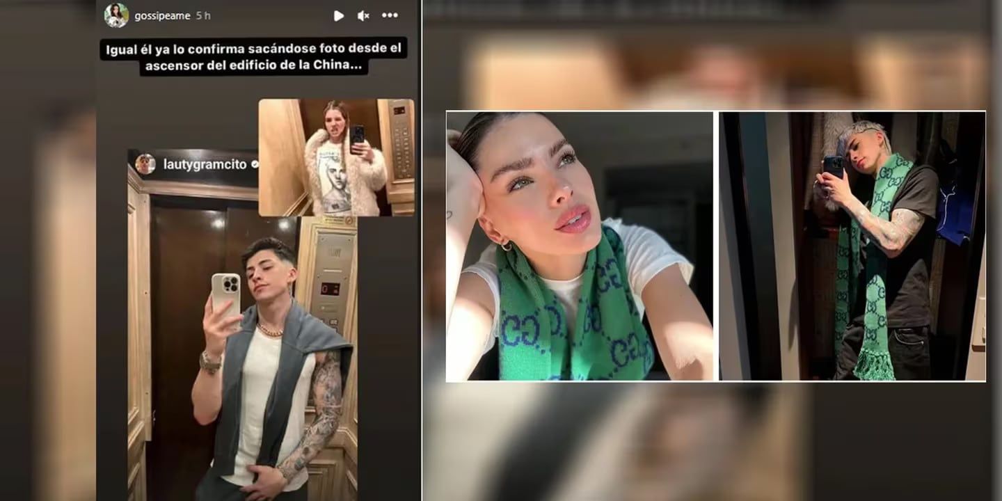 Los rumores crecen sobre la relación de la actriz y Lauty Gram.