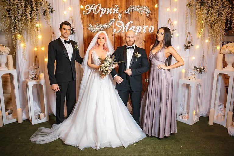 Yuri Tolochko se casó con Margo, su muñerca sexual