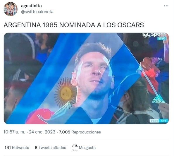Los memes por la nominación de 'Argentina, 1985' al Óscar