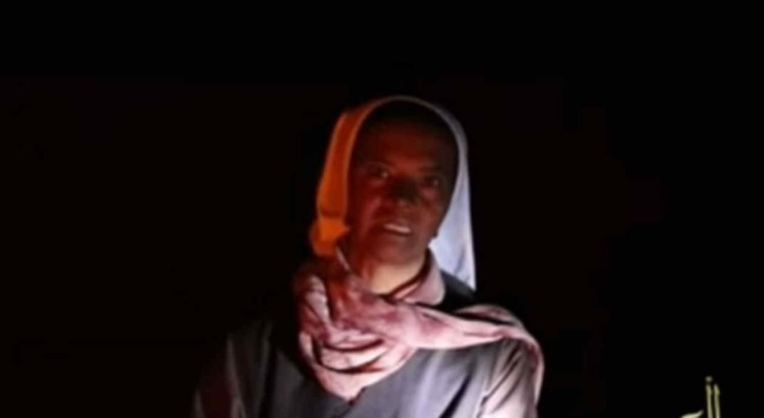 Gloria Cecilia Narváez durante su secuestro.