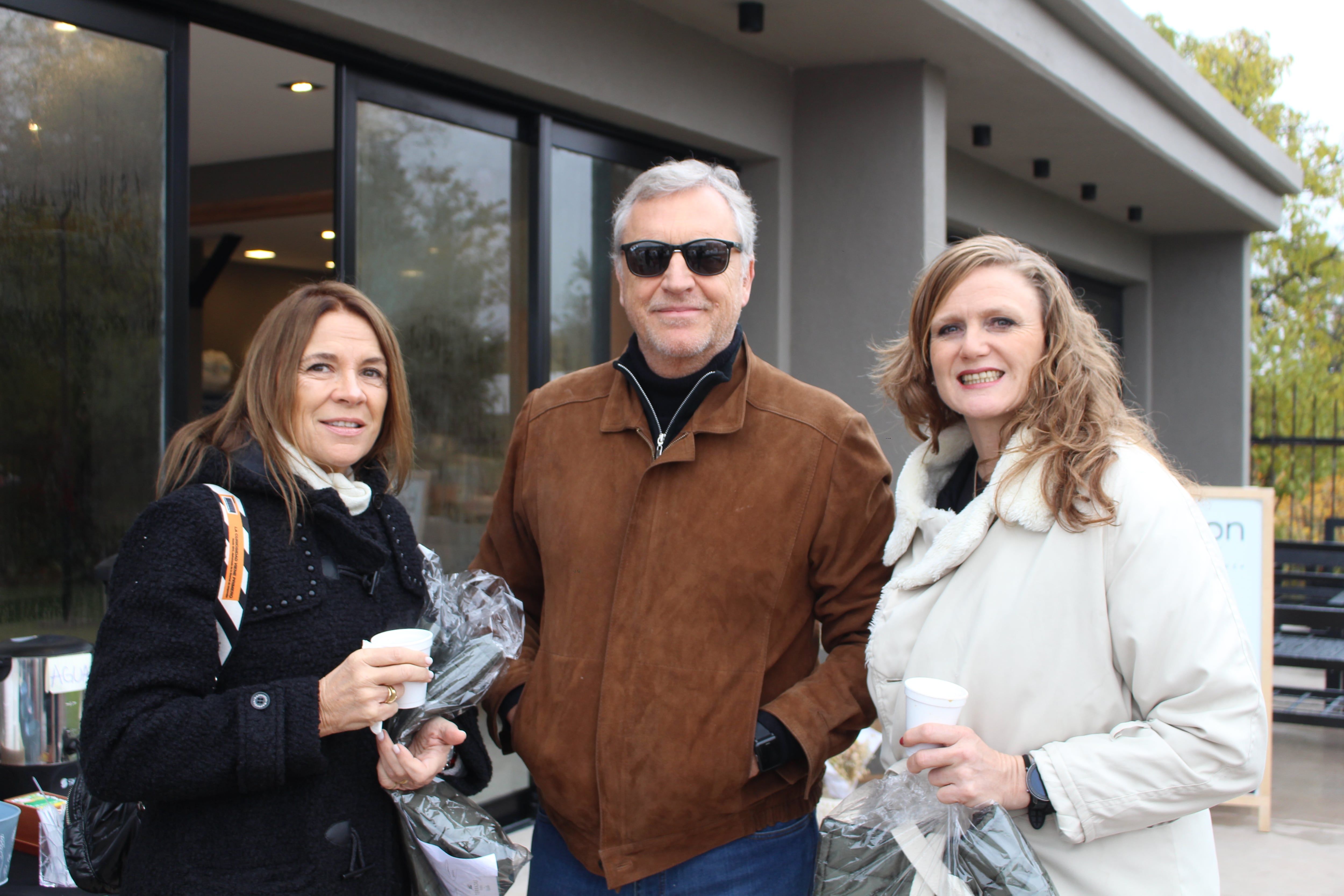 Ariadna López, Gustavo Mucarcel y Vilma Morini.
Fotos: Nicolás Guevara