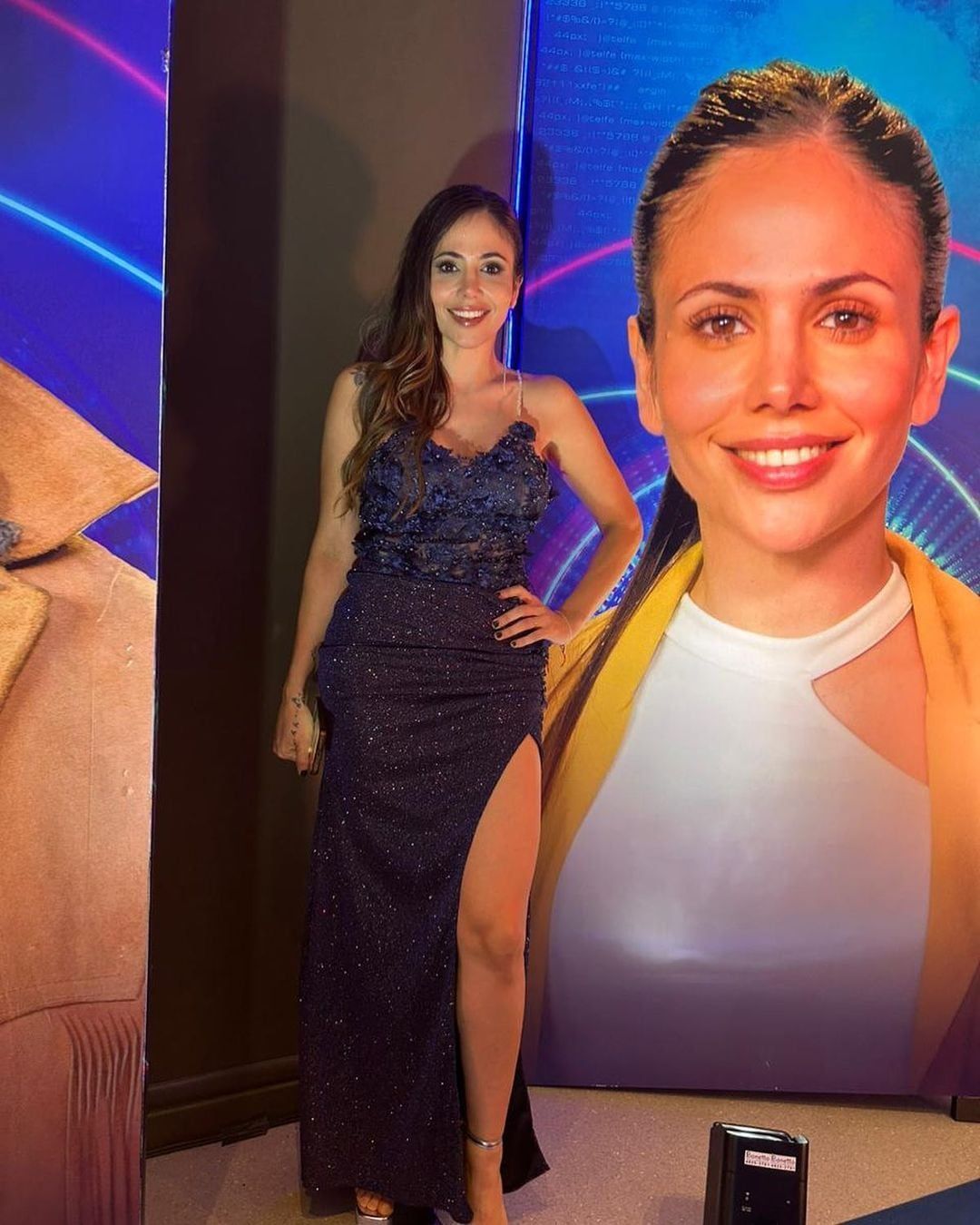 El look de Romina para la final