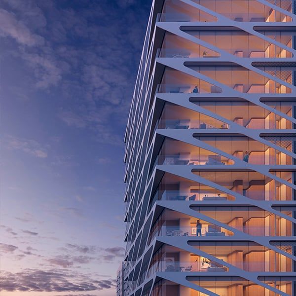 Proyecto "Xenter", Polanco, CDMX.
Autores: ARCHETONIC | Jacobo Micha Mizrahi + Jaime Micha Balas + Alan Micha Balas
Renders: CGveron