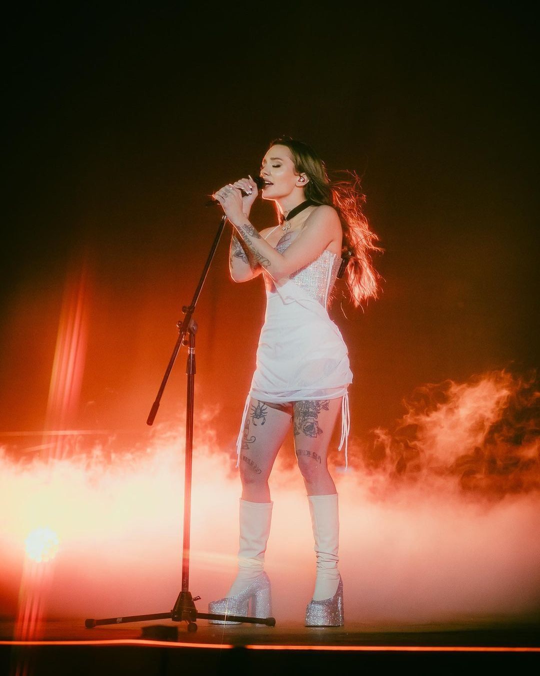 Así se vistió La Joaqui para el Luna Park / Instagram