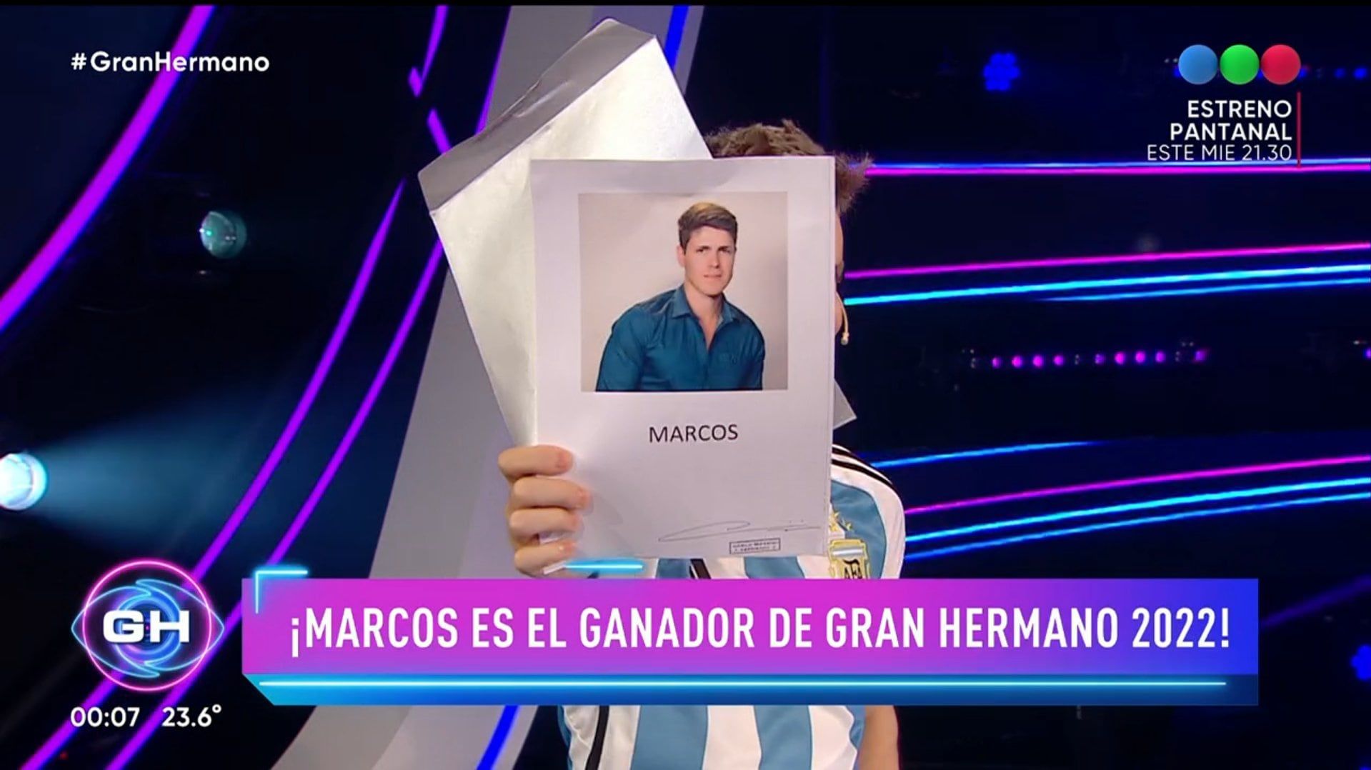 Marcos fue el ganador de Gran Hermano