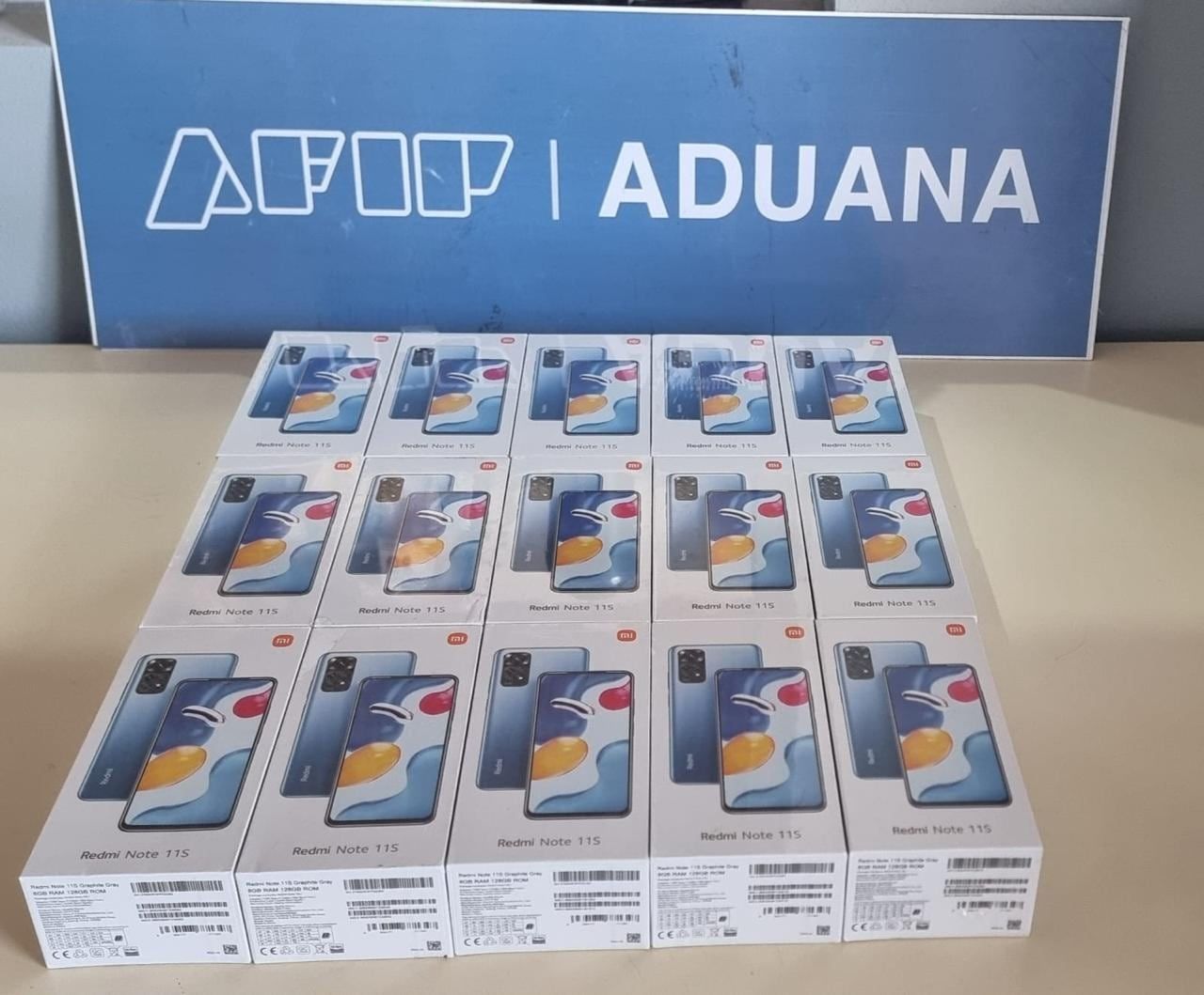 Los celulares Xiaomi que subasta la AFIP.