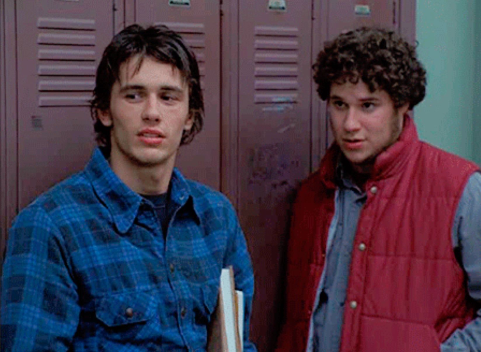 En su tiempo en "Freaks and Geeks".