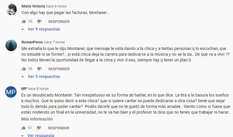 Críticas a Ricardo Montaner por su fuerte devolución a una participante de La Voz Argentina -