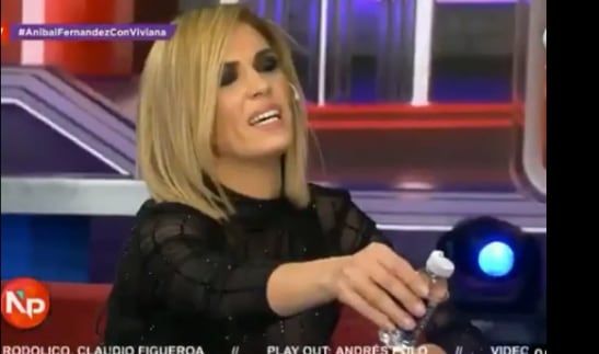 Viviana Canosa en su programa.