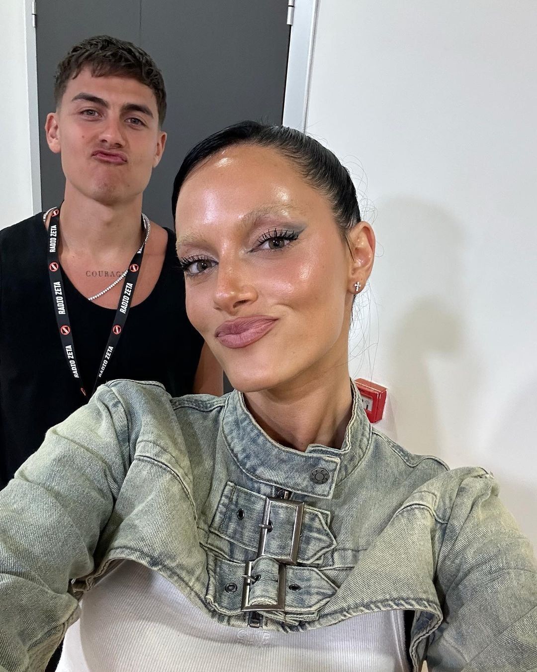 Oriana Sabatini y su novio Paulo Dybala