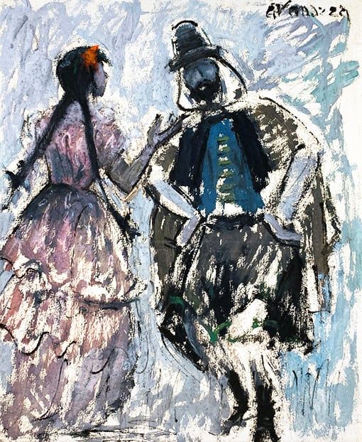 Pericón, óleo sobre fibra de Eduardo Vernazza.